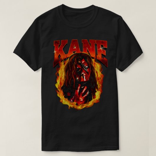 Portret van Kane Flames T-shirt (Design voorkant)