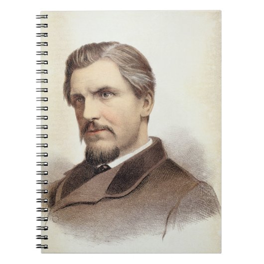 Portret van kapitein James Augustus Grant (1827-87 Notitieboek (Voorkant)