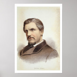 Portret van kapitein James Augustus Grant (1827-87 Poster
