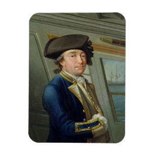 Portret van kapitein William Locker (1731-1800) 17 Magneet