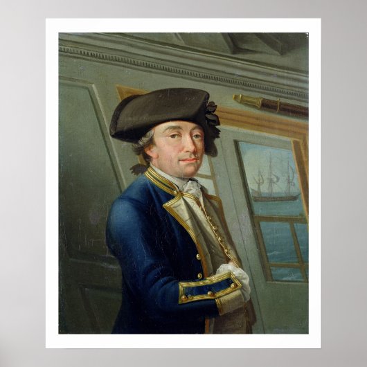 Portret van kapitein William Locker (1731-1800) 17 Poster (Voorkant)