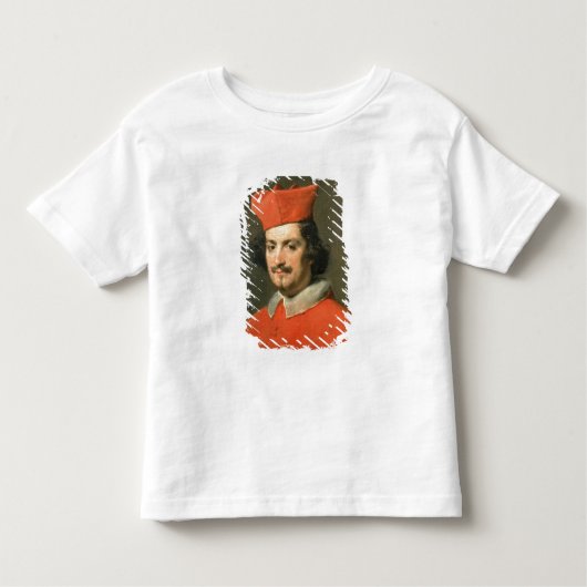 Portret van kardinaal Camillo Astali Pamphili Kinder Shirts (Voorkant)