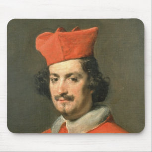 Portret van kardinaal Camillo Astali Pamphili Muismat