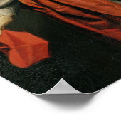 Portret van Kardinaal de Richelieu Poster (Hoek)