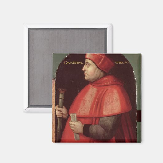 Portret van kardinaal Thomas Wolsey Magneet (Voorkant / Achterkant)
