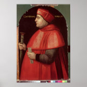 Portret van kardinaal Thomas Wolsey Poster (Voorkant)