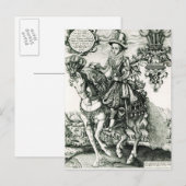 Portret van Karel I als prins Briefkaart (Voorkant / Achterkant)