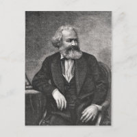 Portret van Karl Marx 1857