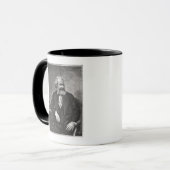 Portret van Karl Marx 1857 Mok (Voorkant links)