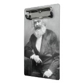 Portret van Karl Marx Mini Klembord (Angled2)