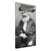 Portret van Karl Marx Mini Klembord (Schuin)