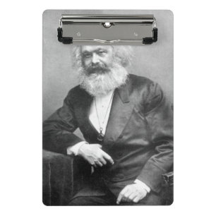 Portret van Karl Marx Mini Klembord