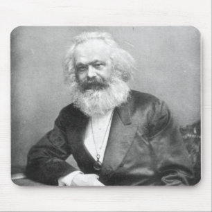 Portret van Karl Marx Muismat