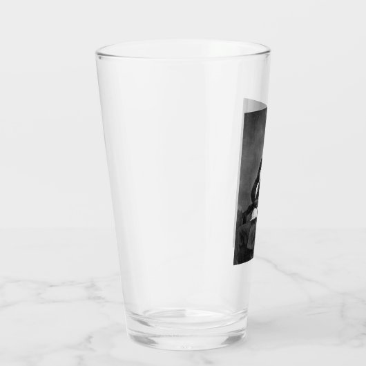 Portret van Karl Marx (oprichter van het marxisme) Glas (Rechts)