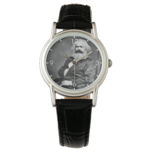 Portret van Karl Marx (oprichter van het marxisme) Horloge