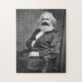 Portret van Karl Marx (oprichter van het marxisme) Legpuzzel (Verticaal)