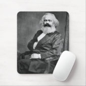 Portret van Karl Marx (oprichter van het marxisme) Muismat (Met muis)