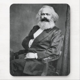 Portret van Karl Marx (oprichter van het marxisme) Muismat