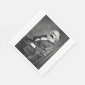 Portret van Karl Marx (oprichter van het marxisme) Servet (Hoek)