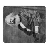 Portret van Karl Marx (oprichter van het marxisme) Snijplank (Voorkant)
