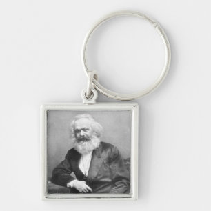 Portret van Karl Marx Sleutelhanger