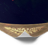 Portret van Karl Thomas Mozart Poster (Hoek)