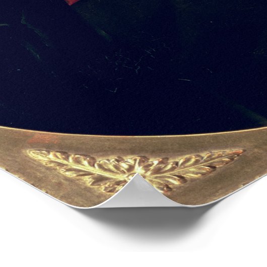 Portret van Karl Thomas Mozart Poster (Hoek)