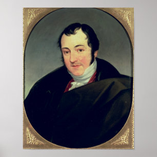 Portret van Karl Thomas Mozart Poster