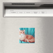 Portret van kat magneet (Insitu (Vaatwasser))