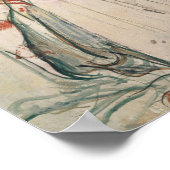 Portret van Kathe von Bach | In de tuin Poster (Hoek)