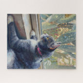 Portret van kattenpuzzel legpuzzel (Horizontaal)