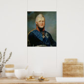 Portret van keizer Alexander I Poster (Keuken)