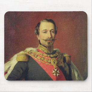 Portret van keizer Louis Napoleon III Muismat