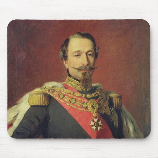Portret van keizer Louis Napoleon III Muismat (Voorkant)