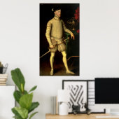 Portret van keizer Maximilian II 1557 Poster (Thuiskantoor)