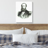 Portret van keizer Maximilian van Mexico, 1864 Canvas Afdruk (Insitu (Slaapkamer))