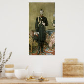 Portret van keizer Nicholas II 1895 Poster (Keuken)