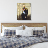 Portret van keizer Nicholas II, 1900 Canvas Afdruk (Insitu (Slaapkamer))