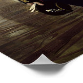 Portret van keizer Nicholas II, 1900 Poster (Hoek)