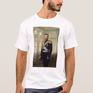 Portret van keizer Nicholas II, 1900 T-shirt