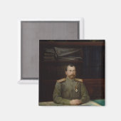 Portret van keizer Nicholas II, 1914 Magneet (Voorkant / Achterkant)