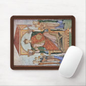 Portret van keizer Otto II, met de symbolen van Muismat (Met muis)