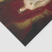 Portret van keizerin Alexandra Fedorovna Tissuepapier (Detail)