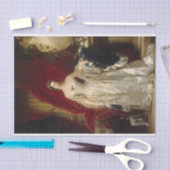 Portret van keizerin Alexandra Fedorovna Tissuepapier (Craft)