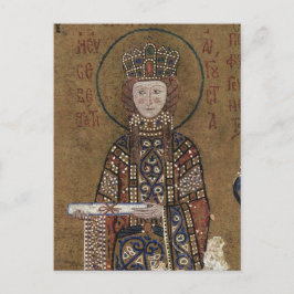 Portret van keizerin Irene Byzantijns-orthodoxe ic Briefkaart