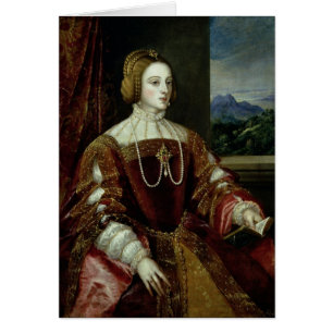 Portret van keizerin Isabella van Portugal