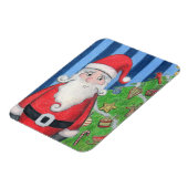 Portret van Kerstman Magneet (Linkerzijde)