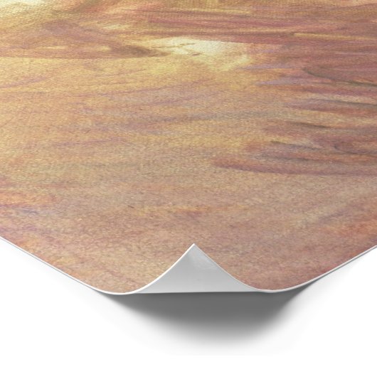 Portret van koning Alfonso XIII Poster (Hoek)