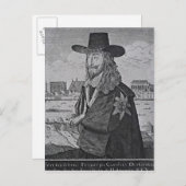 Portret van koning Charles I Briefkaart (Voorkant / Achterkant)
