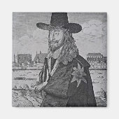 Portret van koning Charles I Magneet (Voorkant)